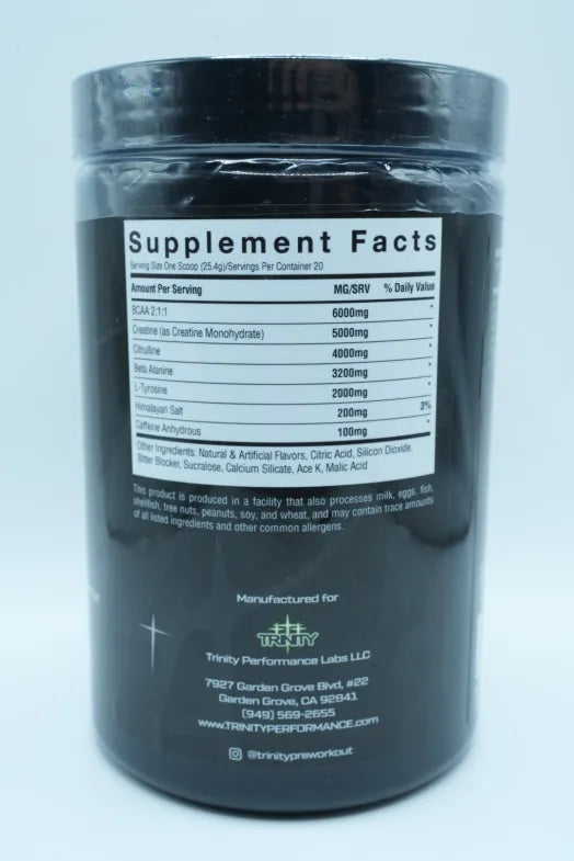 Trinity 3-in-1 Preworkout
